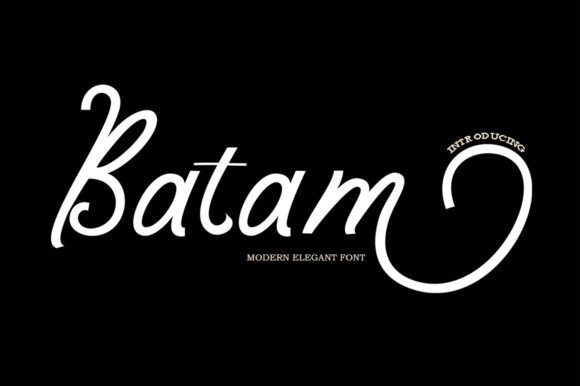 Batam Font: A Modern Script for Eye-Catching Campaigns