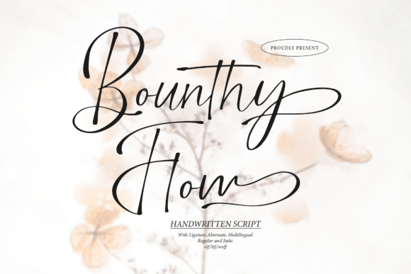 Bounthy Flow Font Review