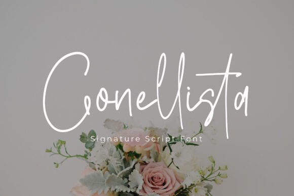 Conellista Font for Elegant Web Design