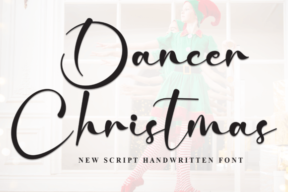 Dancer Christmas Font