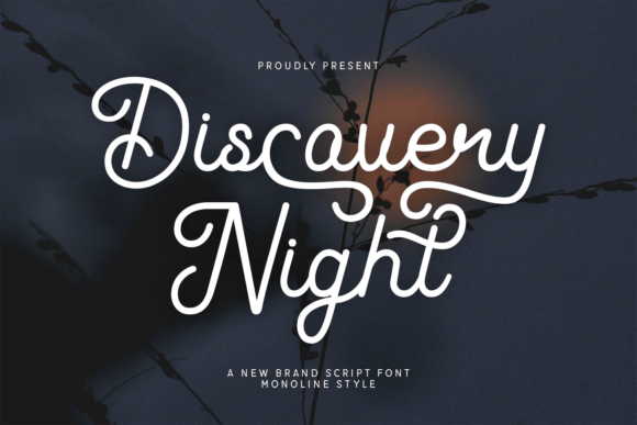Discovery Night Font for Elegant Design