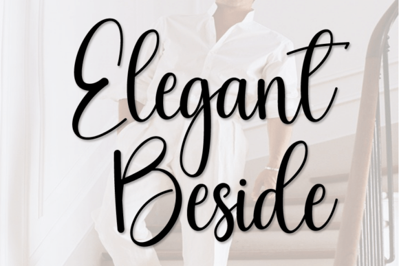 Elegant Beside Font for Editorial Design and Creative Typography