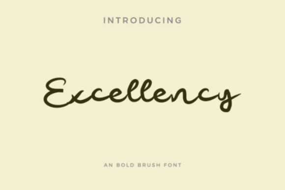 Excellency Font: Elegant Script for Crafters