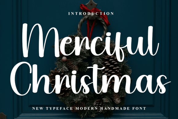 Merciful Christmas Font for Warm and Engaging Campaigns