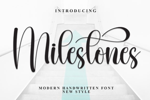 Milestones Font for Elegant Branding