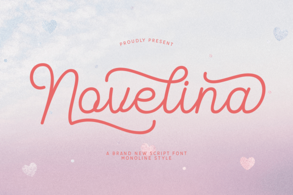 Novelina Font: A Creative Typeface for Handmade Designs