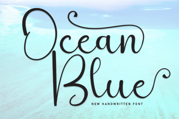 Ocean Blue Font Review
