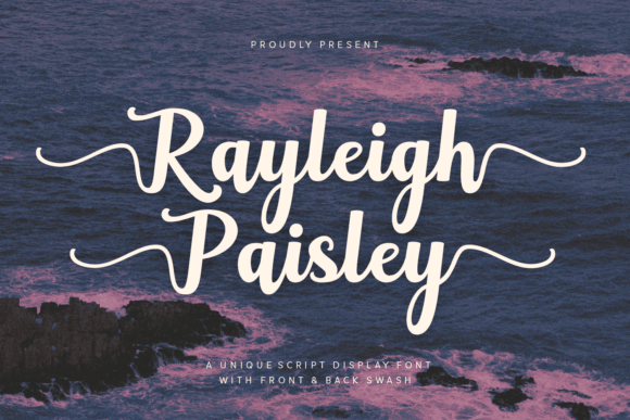 Rayleigh Paisley Font for Modern Marketing and Design