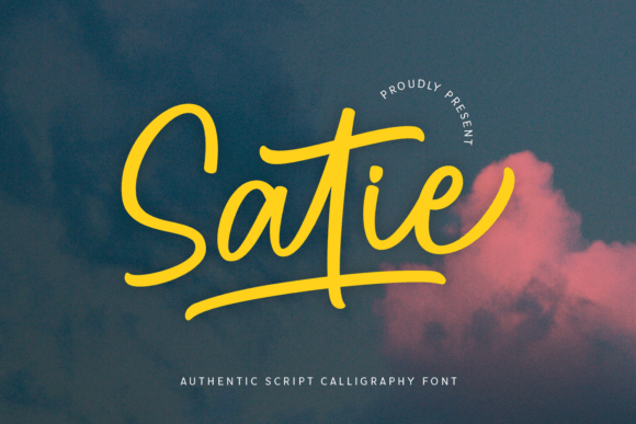 Satie Typeface for Branding Projects