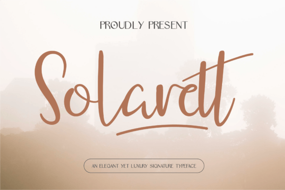 Solarett: The Premium Script Font for Digital Campaigns