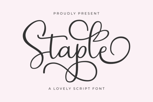 Staple Font: A Simple Way to Elevate Your Brand’s Handwritten Style