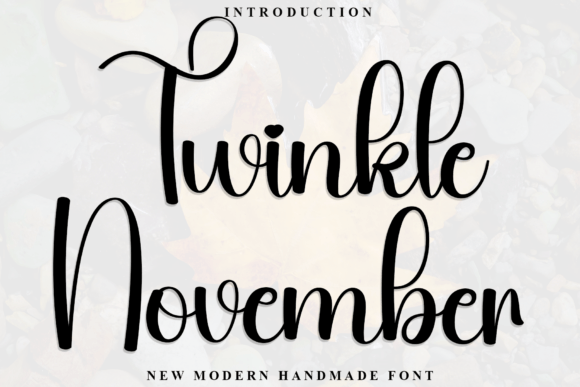 Twinkle November Font Review for Creative Web Designers