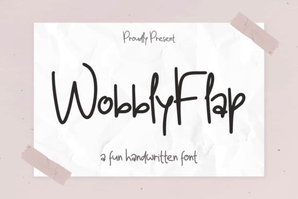 Wobbly Flap Font Review
