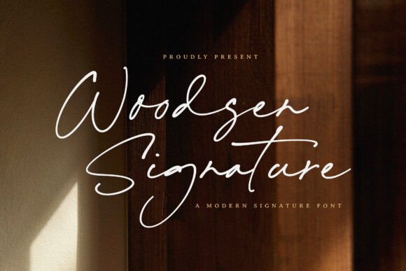 Woodsen Signature Font Review